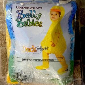 Toddler duck costume XL LIKE NEW
